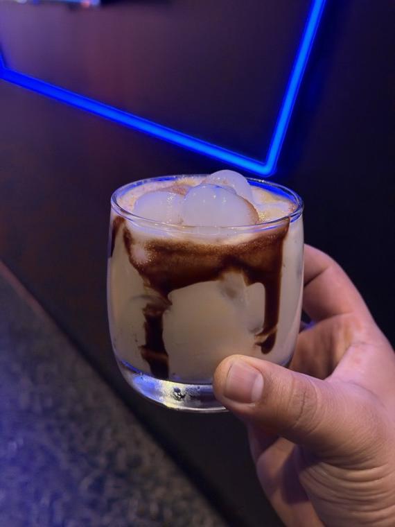 A cocktail at AfterDark Social